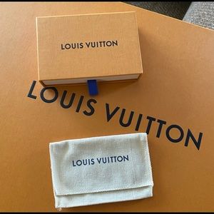 Louis Vuitton Small Coin Purse Box and Dustbag